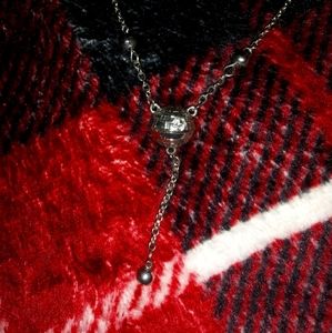 Silver Death Star Necklace